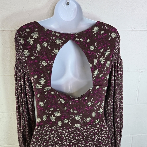 Free People Love Story Floral Long Sleeve Maxi Dress - Picture 9 of 14